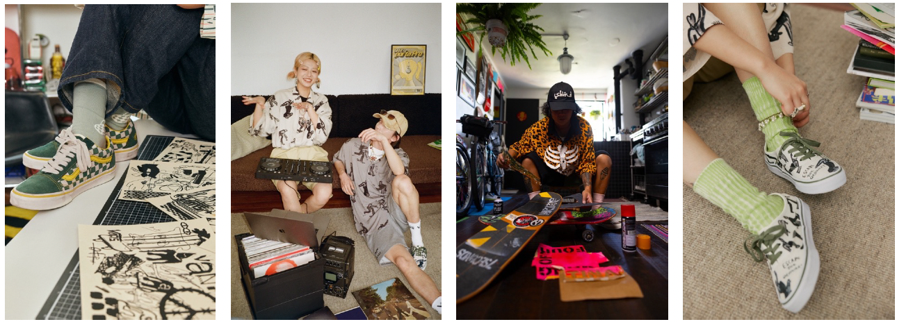 VANS ASIAN ARTIST COLLECTION アジアの新進気鋭アーティスト3名との