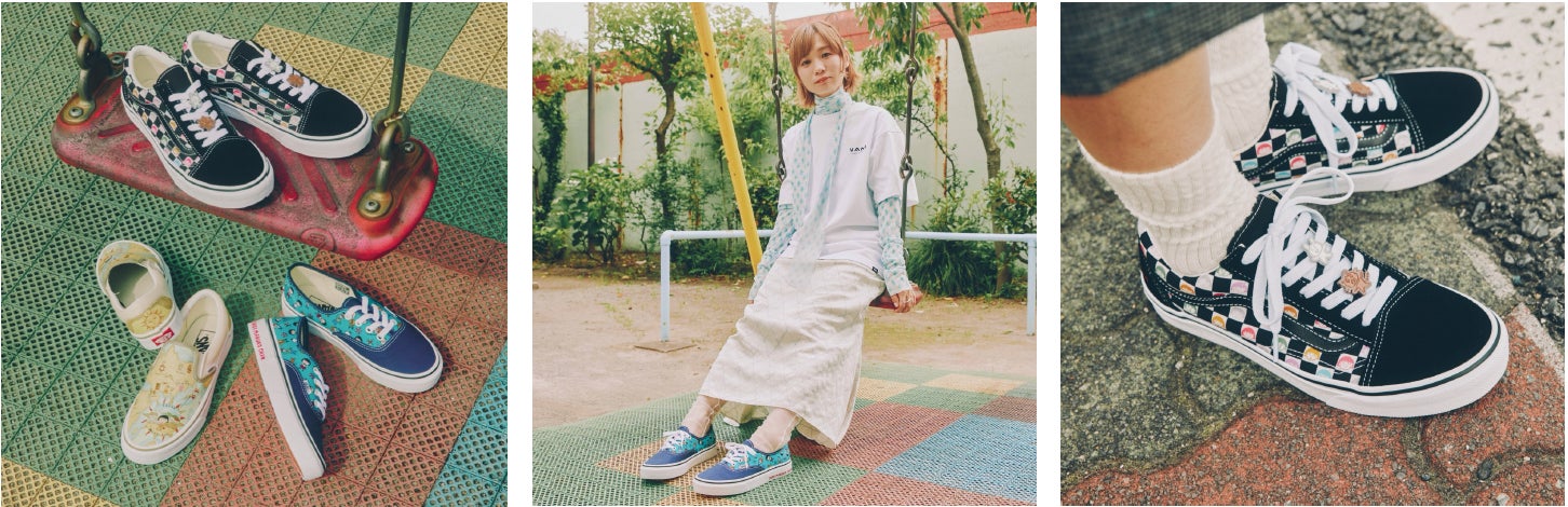 まるこ Vans x MOMOKO SAKURA さくらももこの名作「ちびまる子ちゃん