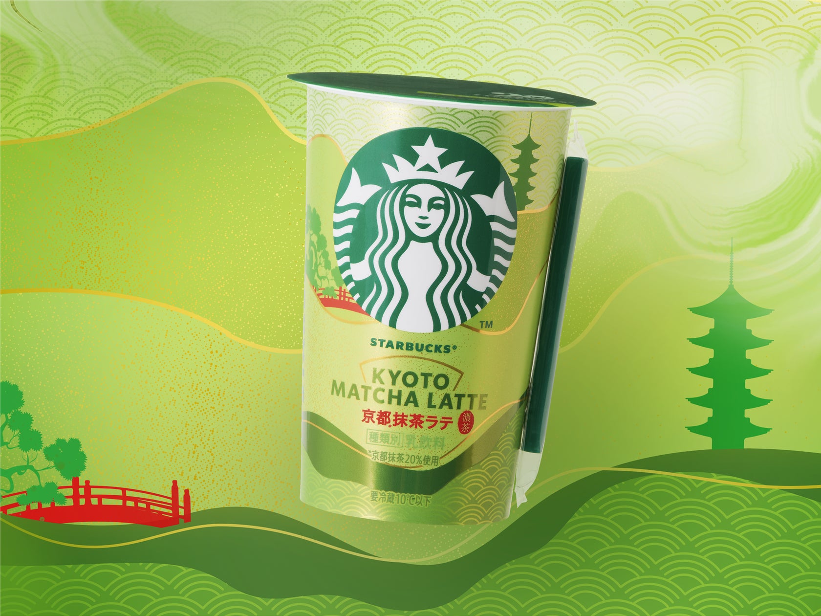 スターバックス® チルドカップ発売 20周年を記念した復刻商品「京都 スターバックス® チルドカップ発売 20周年を記念した復刻商品「京都