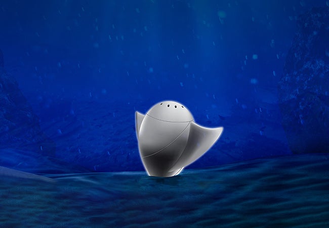 深海に到達した“クリオール”（イメージイラスト）