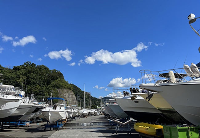 所有のマリーナと船舶