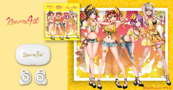 ZEENY コラボイヤホン D4DJ Merm4id スマートイヤフォンZeenyシリーズ ZEENY コラボイヤホン D4DJ Merm4id スマートイヤフォンZeenyシリーズ