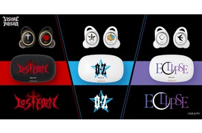 TVアニメ『ヴィジュアルプリズン』、『O★Z』『LOS†EDEN』『ECLIPSE』全3種とのコラボレーションイヤフォン『Zeeny Lights 2』の再予約販売を開始