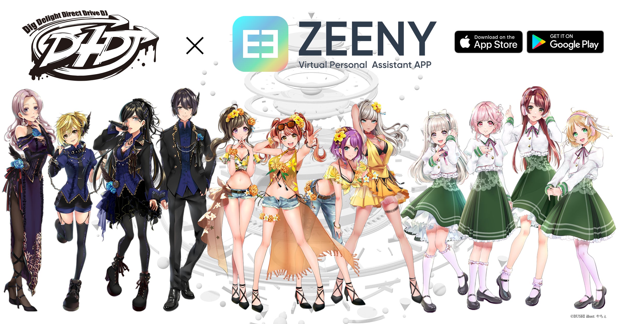 ZEENY コラボイヤホン D4DJ Merm4id スマートイヤフォンZeenyシリーズ ZEENY コラボイヤホン D4DJ Merm4id スマートイヤフォンZeenyシリーズ