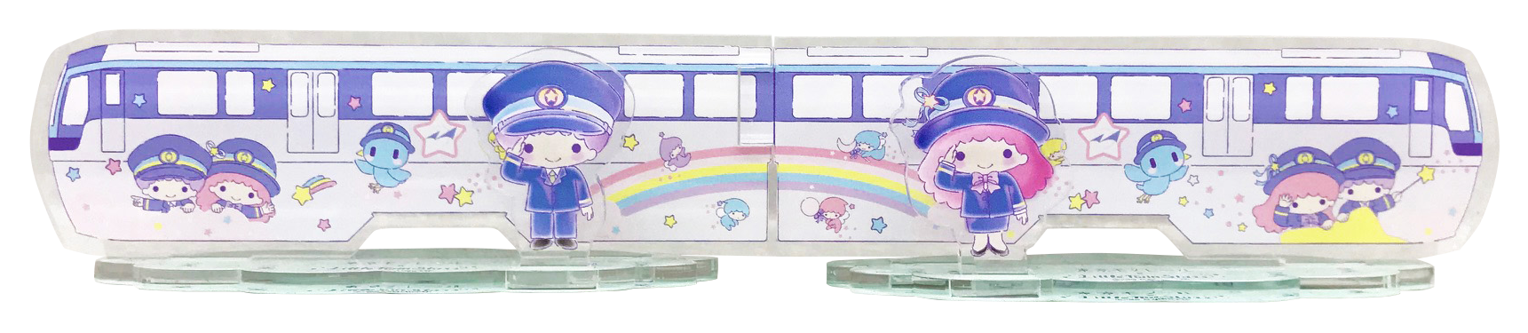 「キキ&ララ モノレール」アクリルスタンド