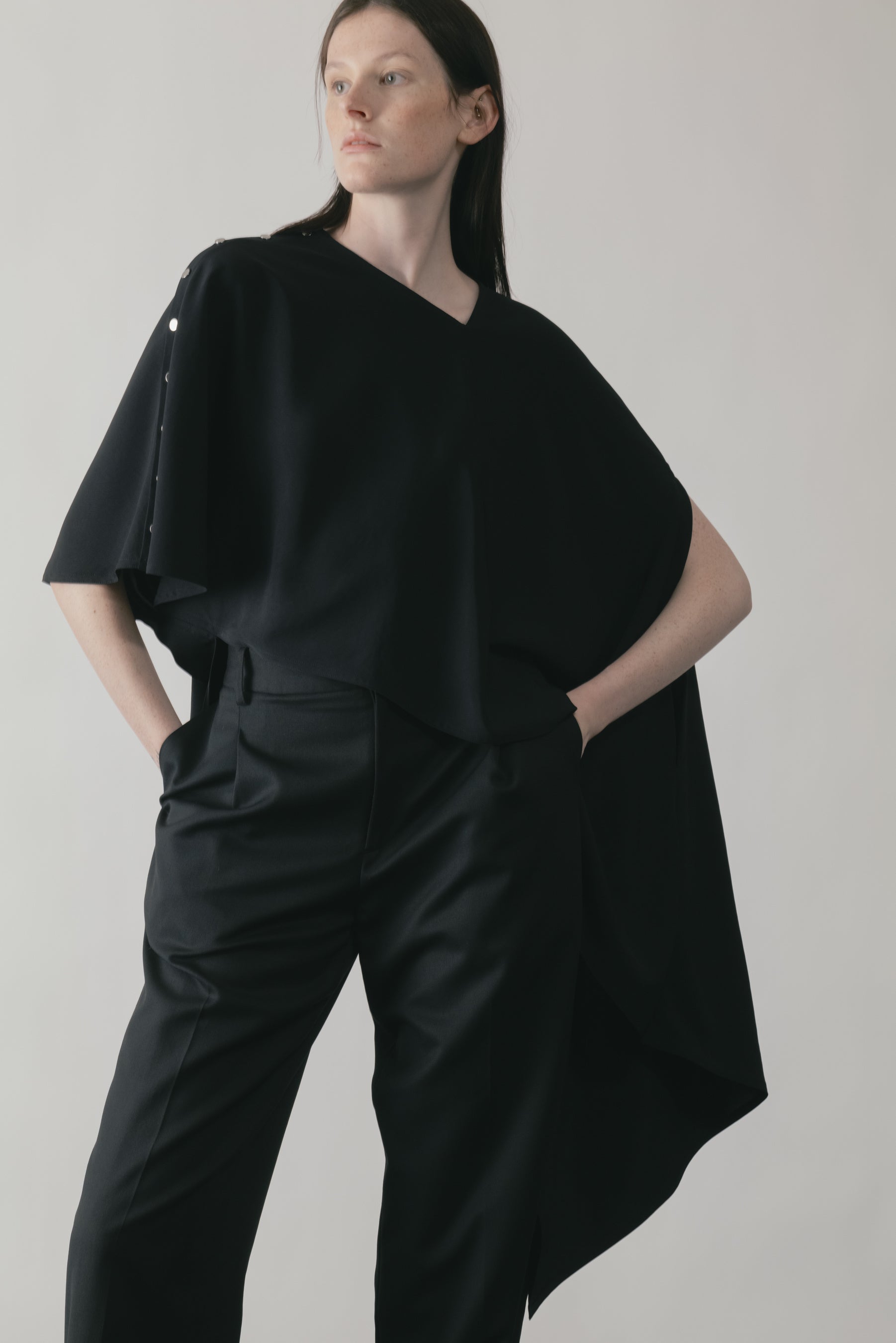 新品 ICINOH BLACK FORMAL COLLECTION サイズ36 BLACK FORMAL NO COLLAR JACKET(36 GOLD): CINOH: WOMENS｜THE