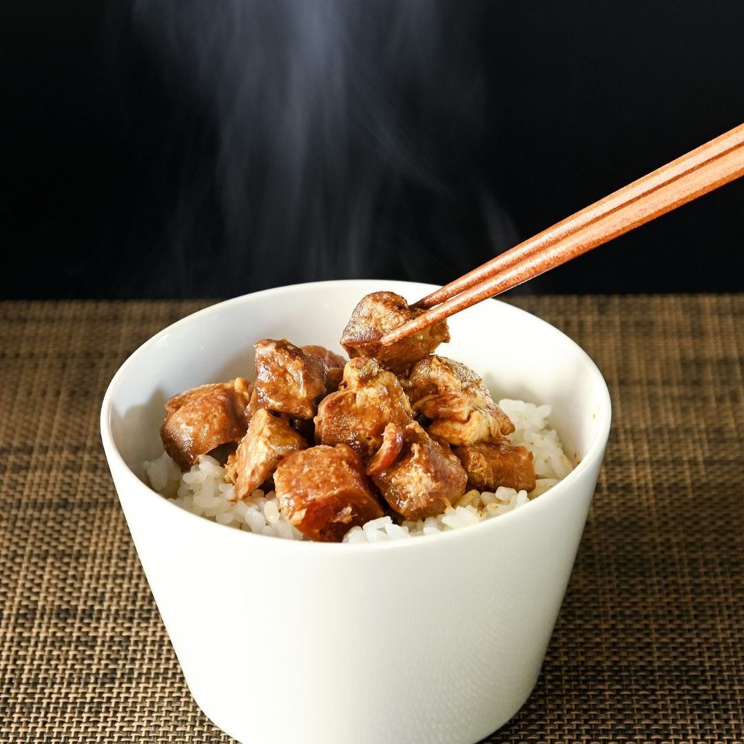 知多半島産知多豚豆味噌煮（文字なし）