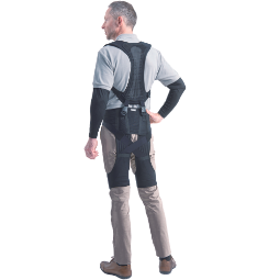 ▲メディエイドアシストギア腰ユニット（日本シグマックス株式会社）