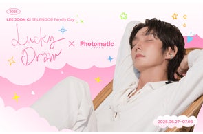 セルフフォトブース「Photomatic」に『組み立て式家族』主演 セルフフォトブース「Photomatic」に『組み立て式家族』主演