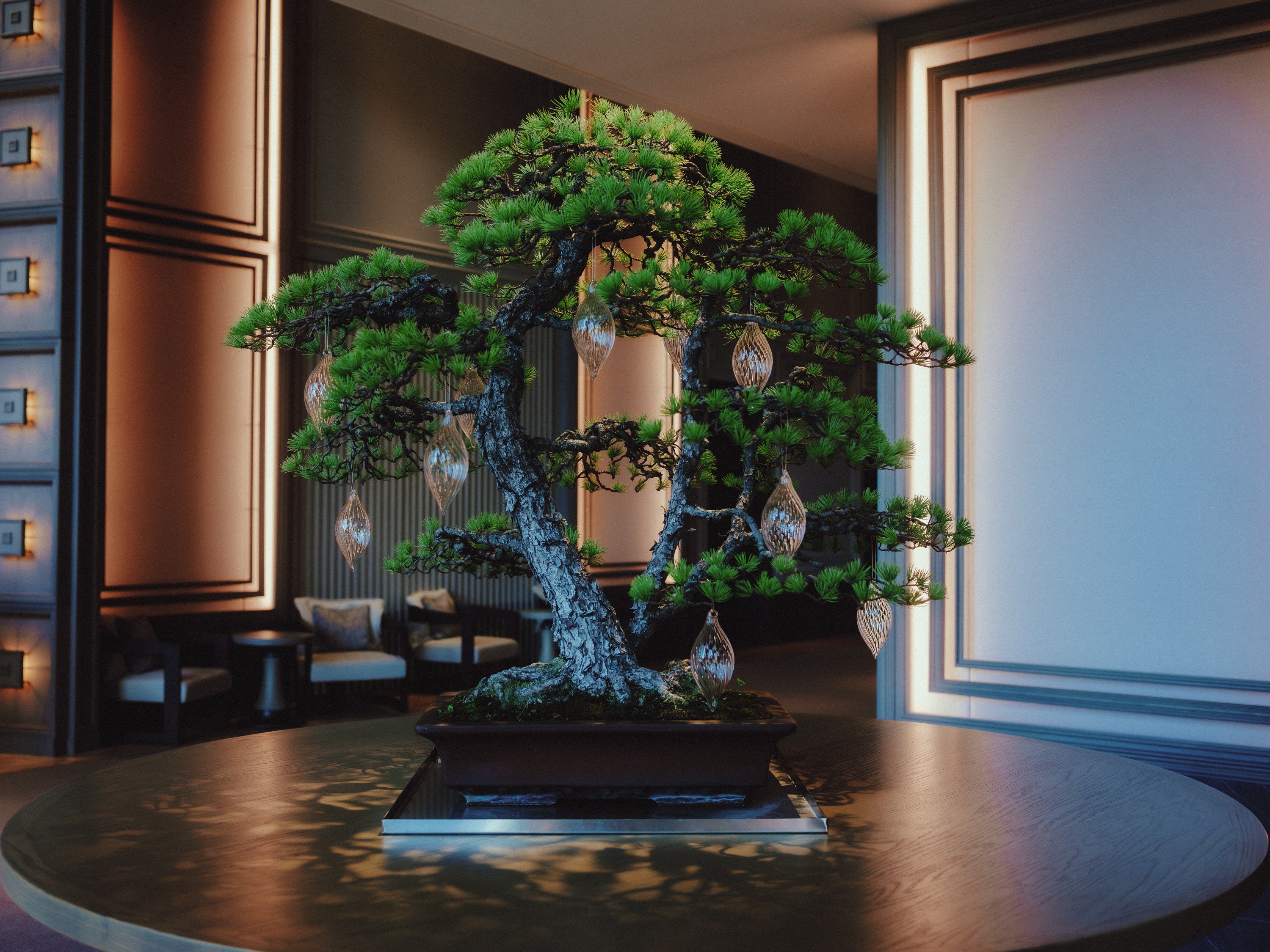 ジャヌ東京】「TRADMAN'S BONSAI」の盆栽に染まるフェスティブシーズン
