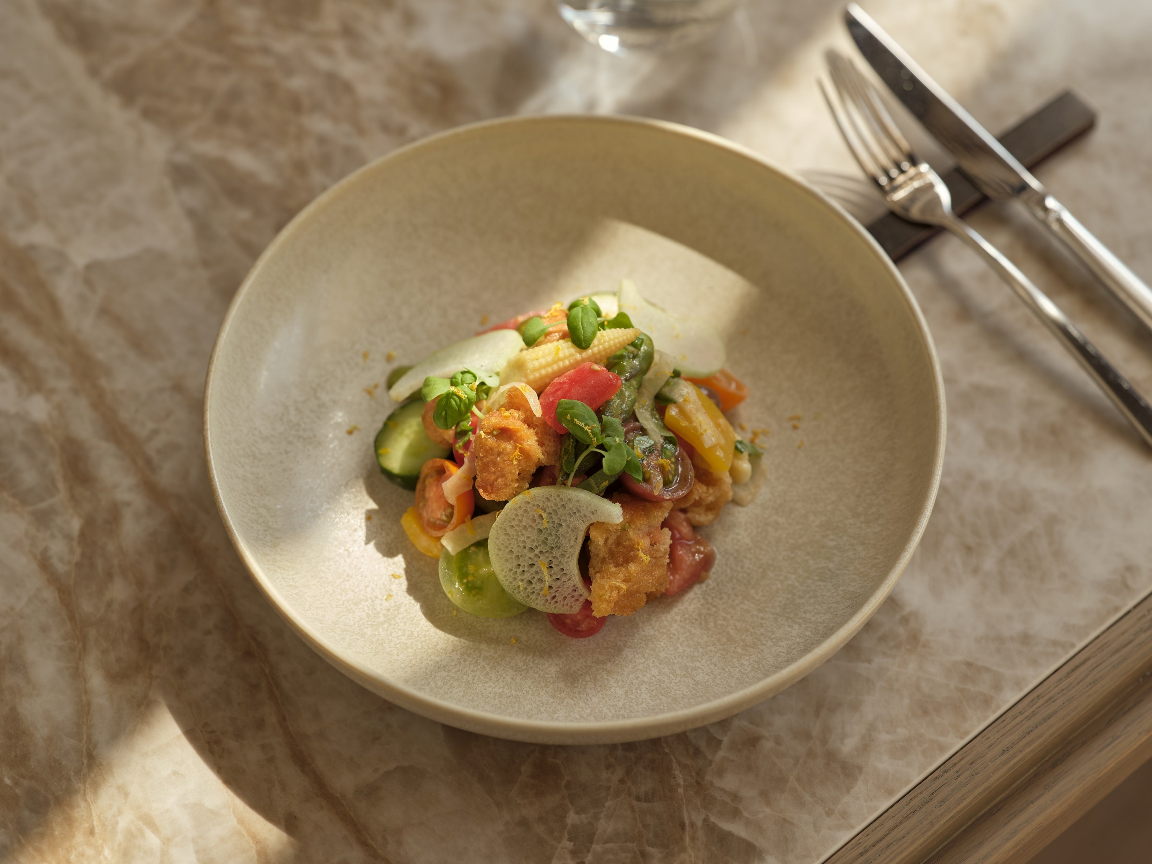 ジャヌ メルカート 「夏野菜のパンツァネッラ」