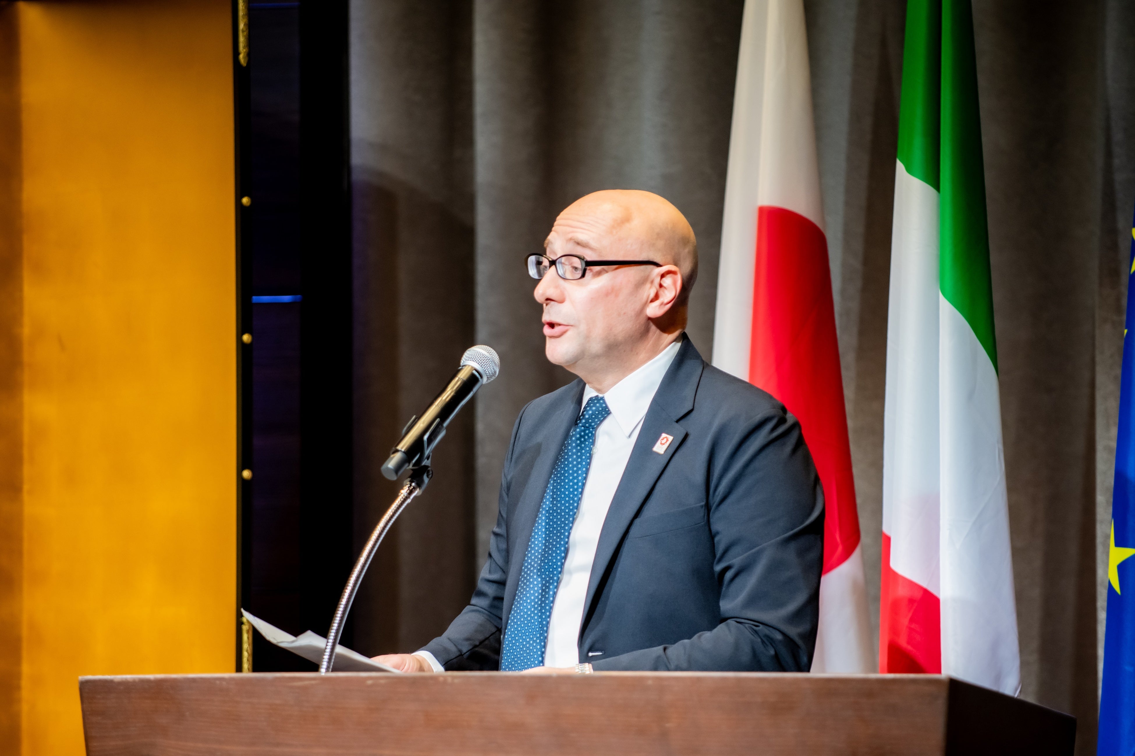 マリオ・ヴァッターニ イタリア政府代表