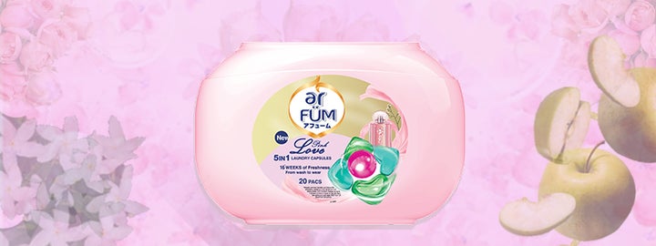 お洗濯で春が来た♪「arFUM(アフューム)」から新フレグランス洗剤 お洗濯で春が来た♪「arFUM(アフューム)」から新フレグランス洗剤