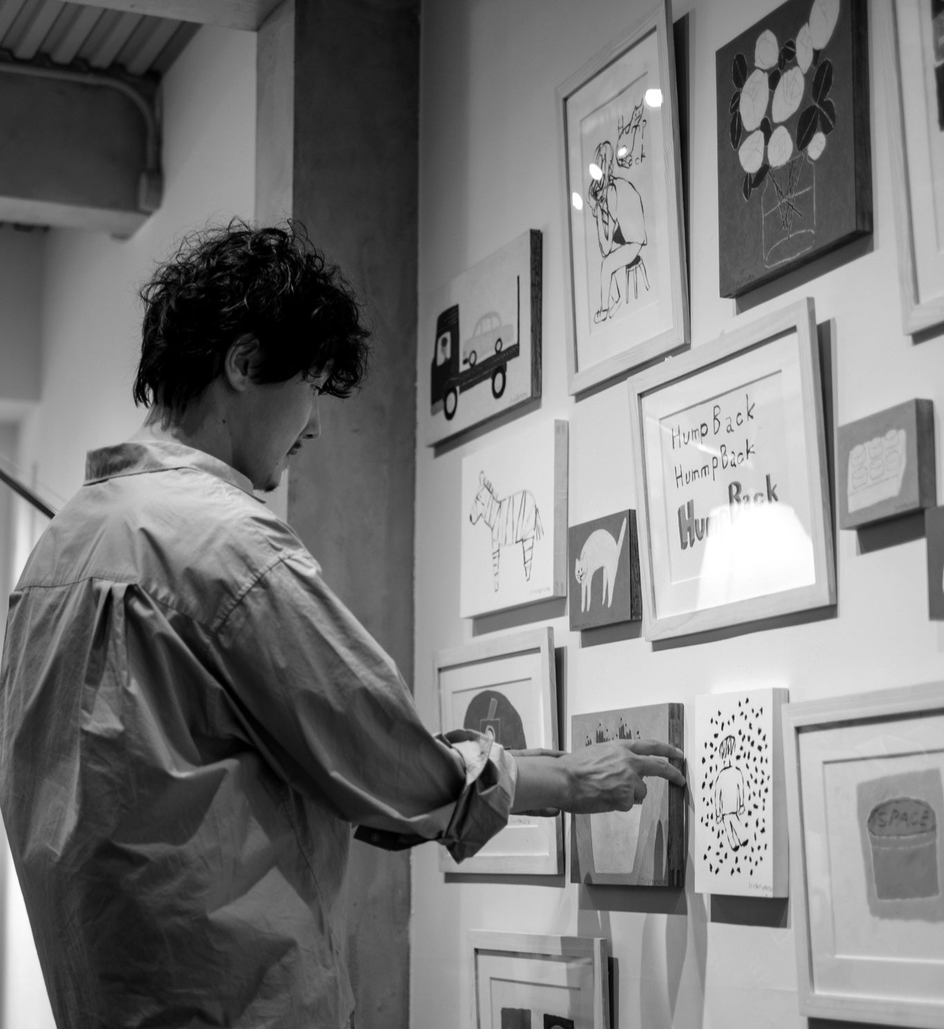 イラストレーターの北村人さんとコラボ大人の寛ぎ空間になじむ