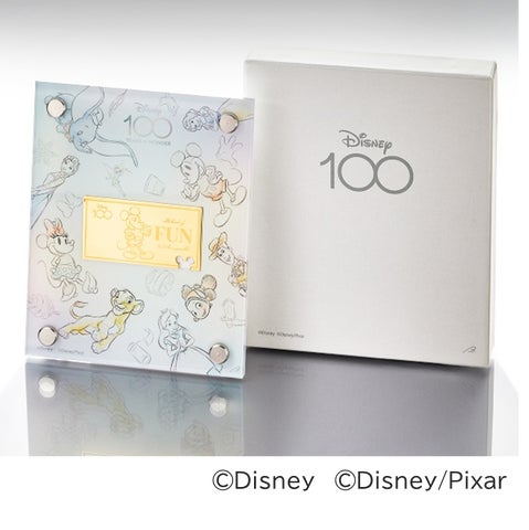 ディズニー100周年記念品 ディズニー創立100周年記念「切符型純金」ベルメゾン JRE MALL店