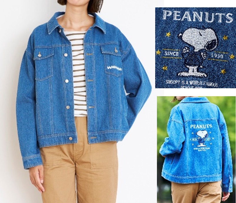 デニムを着こなすスヌーピー」に注目！ベルメゾンで初の「ピーナッツ