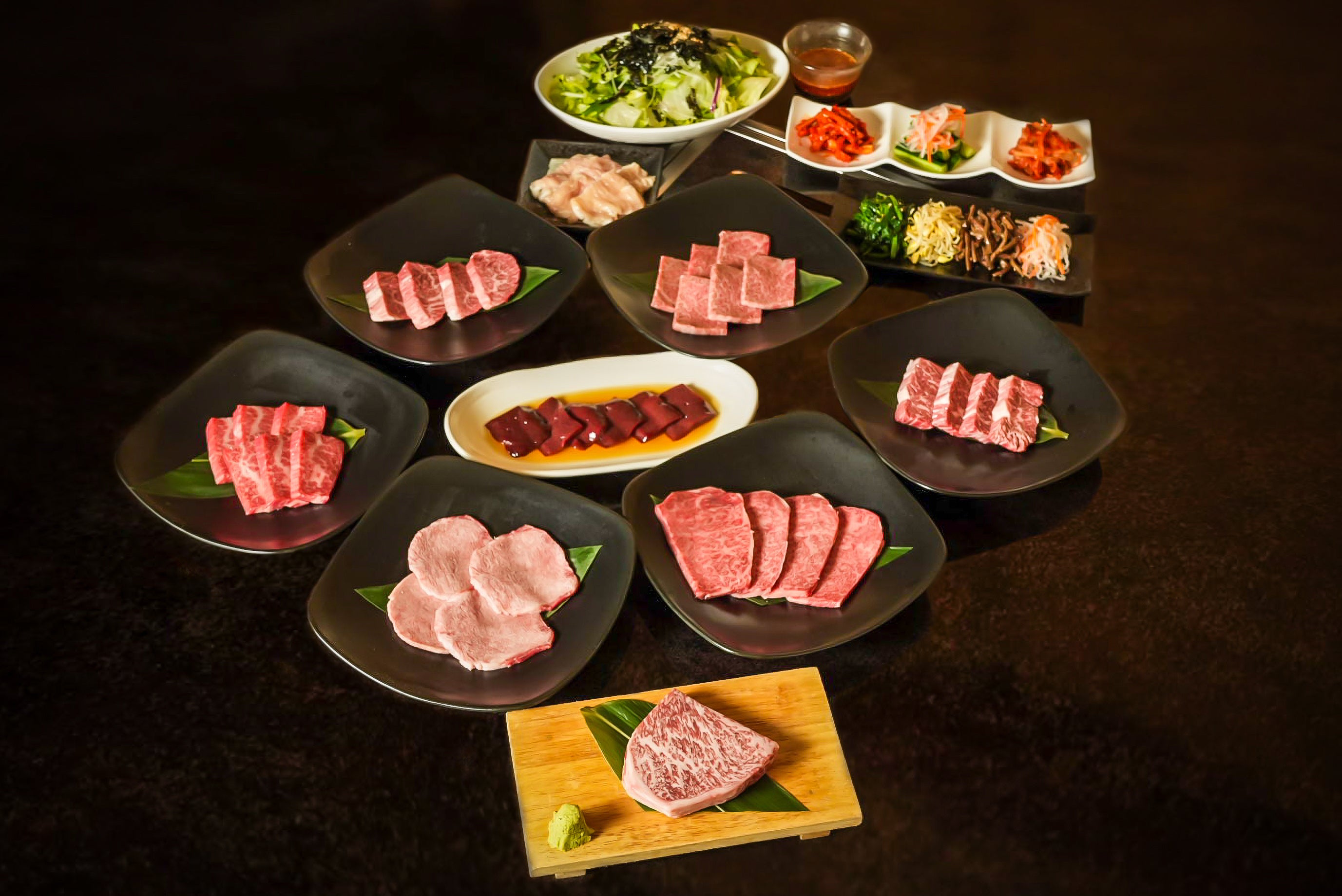 質だけではなくボリュームも満足な「極みコース」