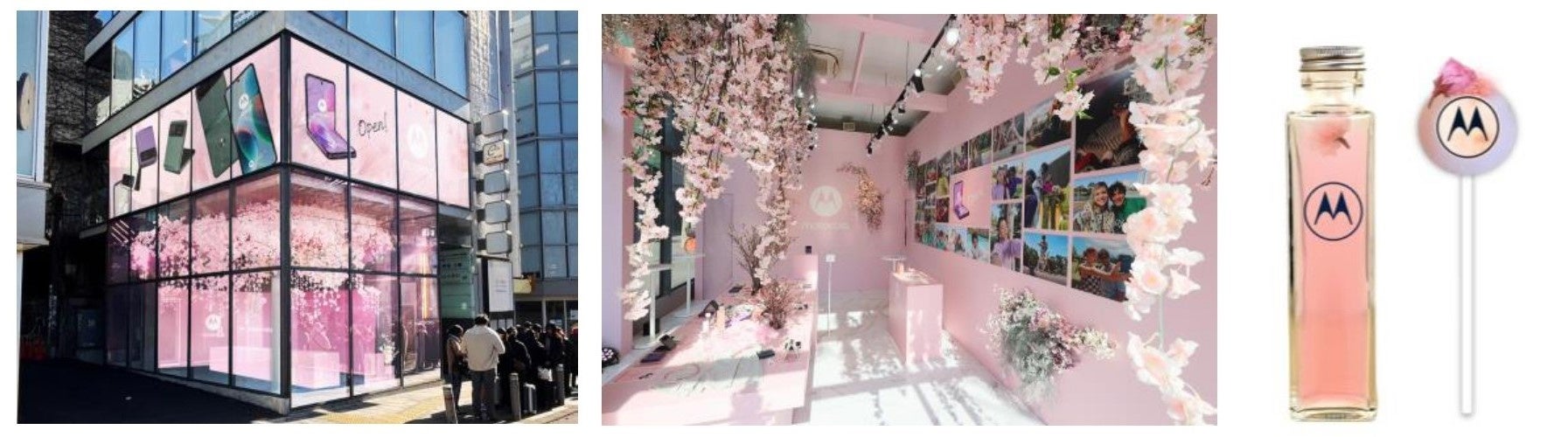 「motorola razr 40 sakura POP-UP」