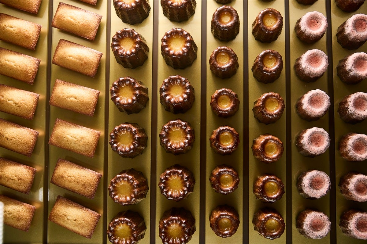 焼きたてのカヌレやフィナンシェ