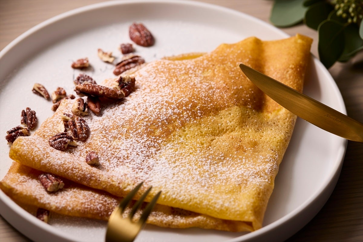 キャラメルナッツクレープ