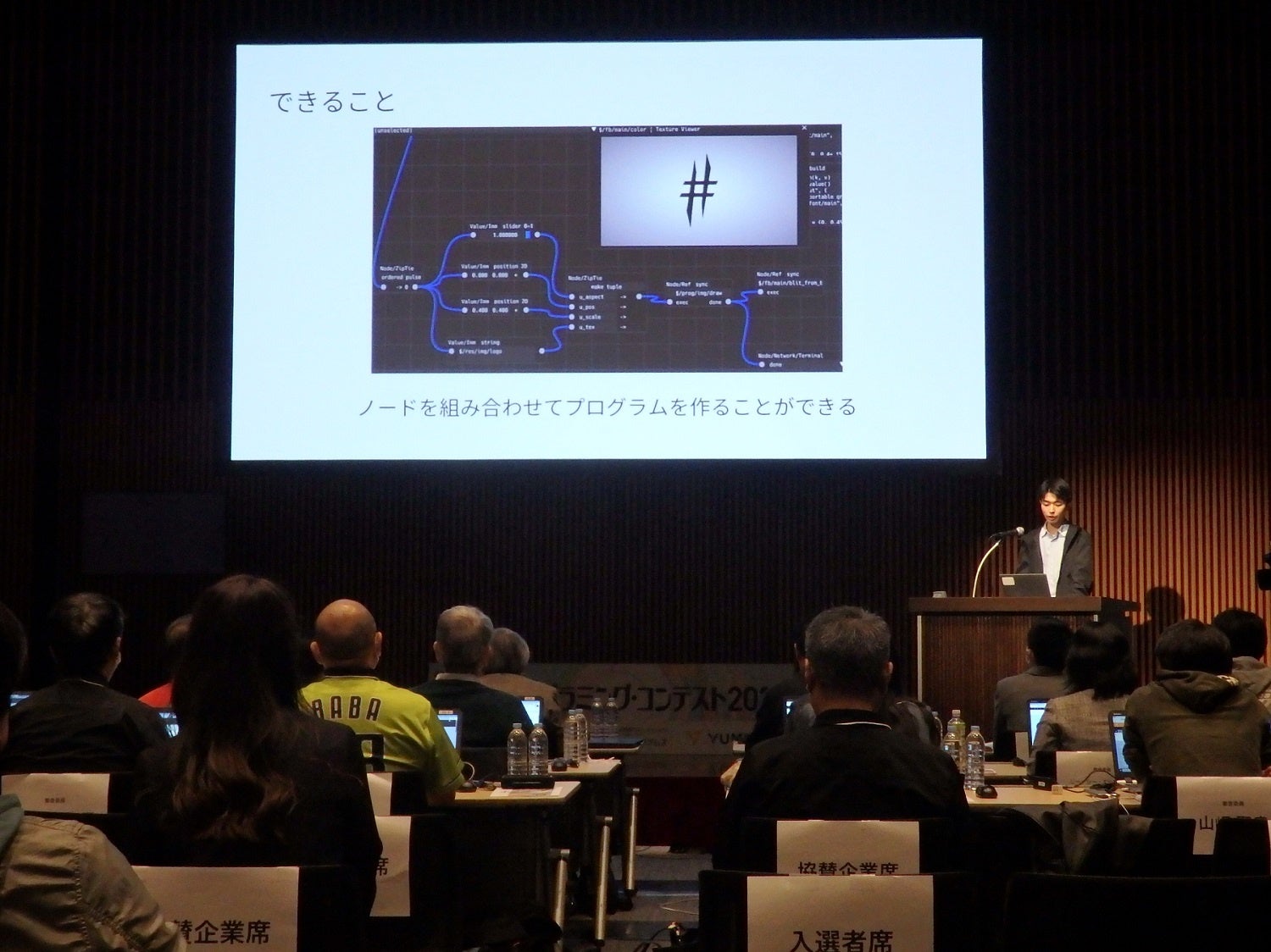 プレゼンの様子