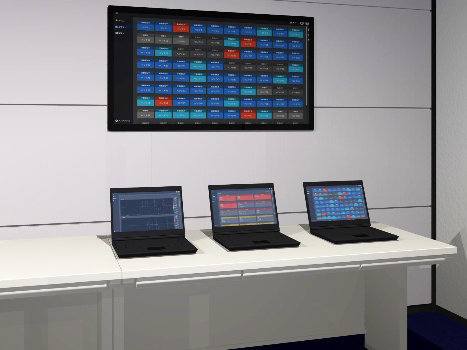 WEBアプリケーション「遠隔監視システム」