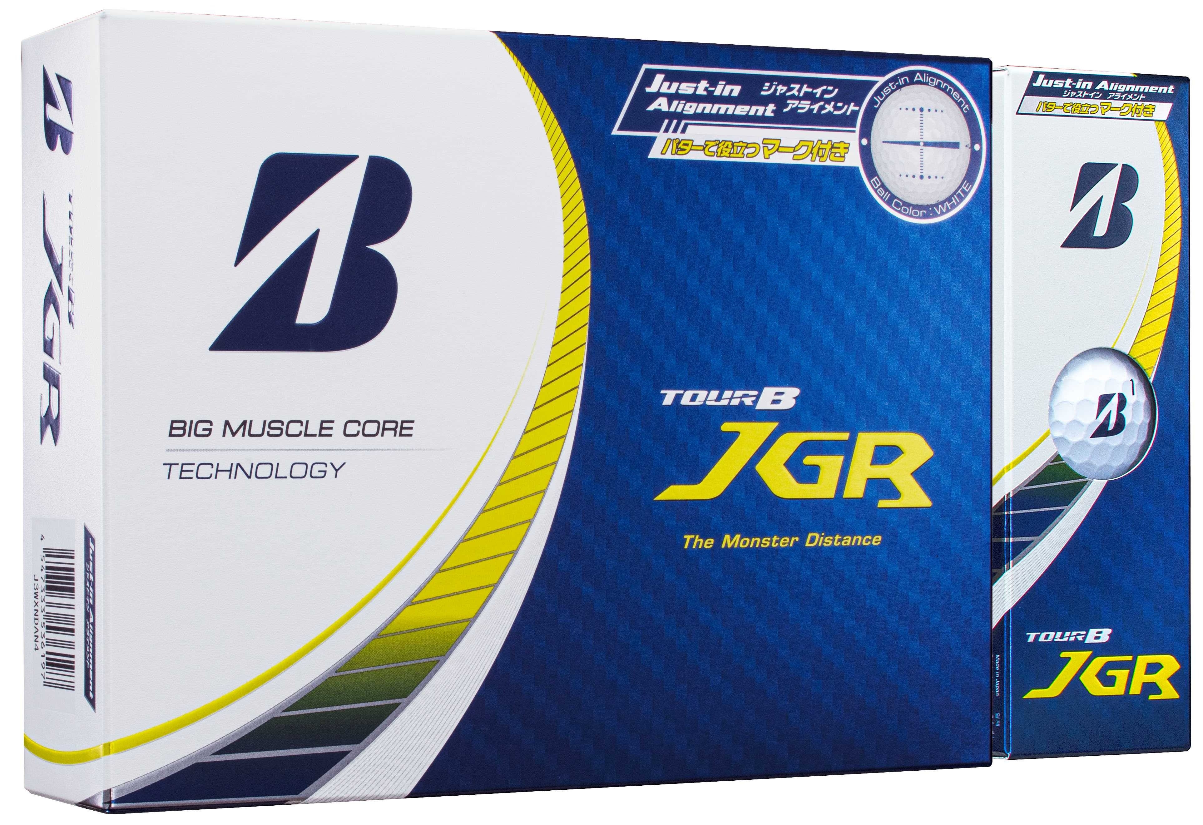 吉田優利オウンネーム優勝記念TOUR B JGR ジャストインアライメント ゴルフボール『TOUR B JGR Just-in Alignment』新発売