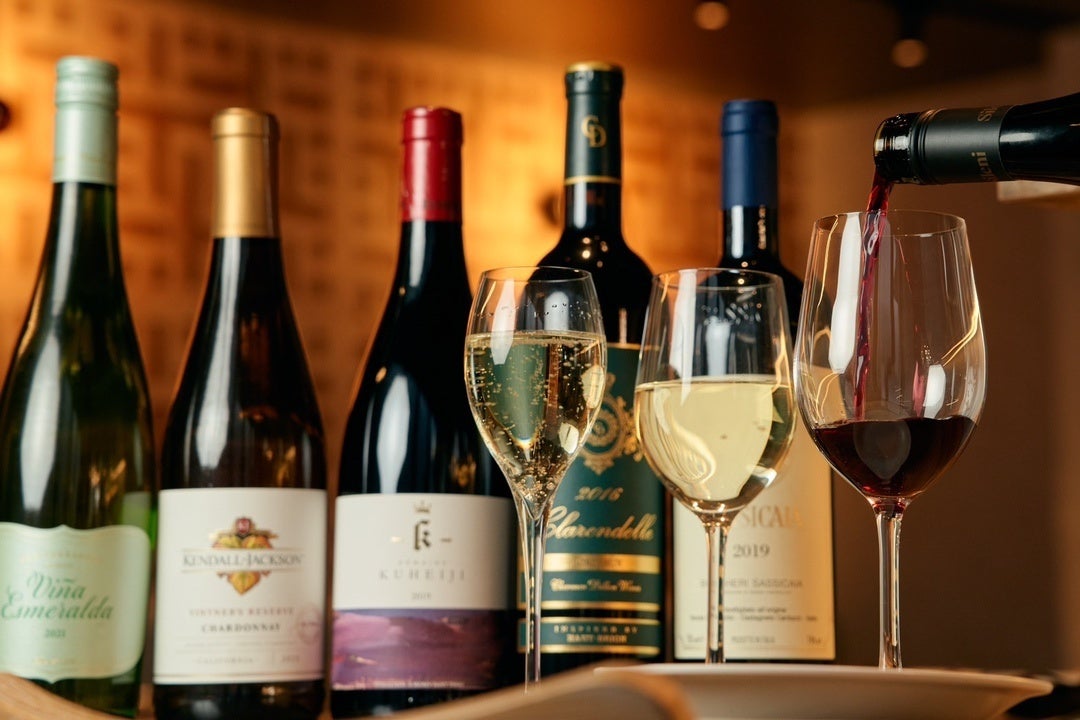 ペアリングワインの一例