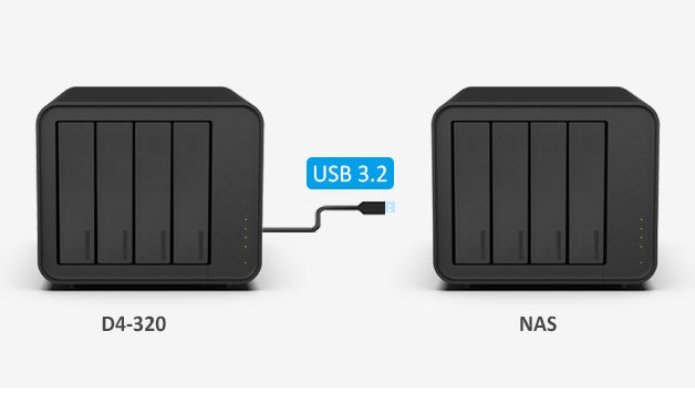 TerraMasterが10Gbps USB3.2対応の4ベイD4-320を発表