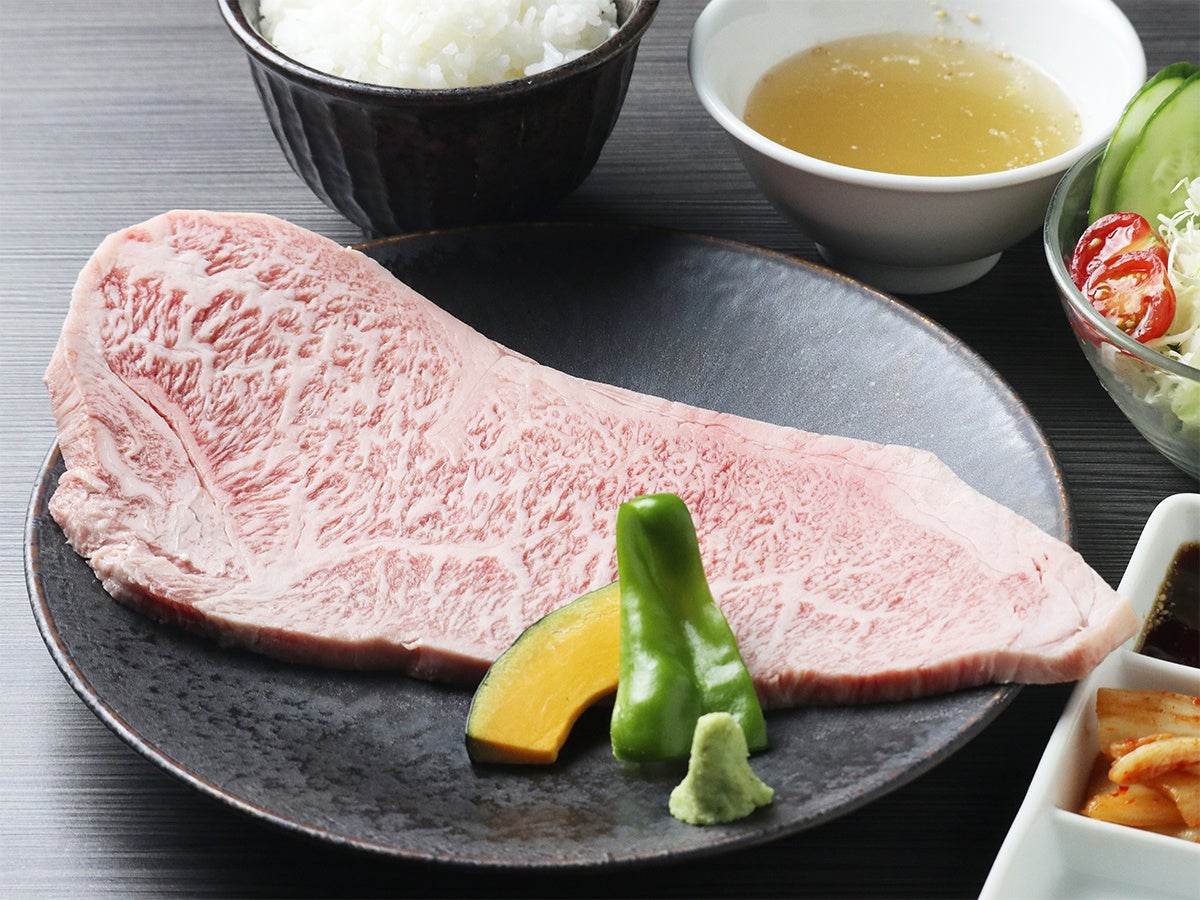 A5等級サーロイン定食