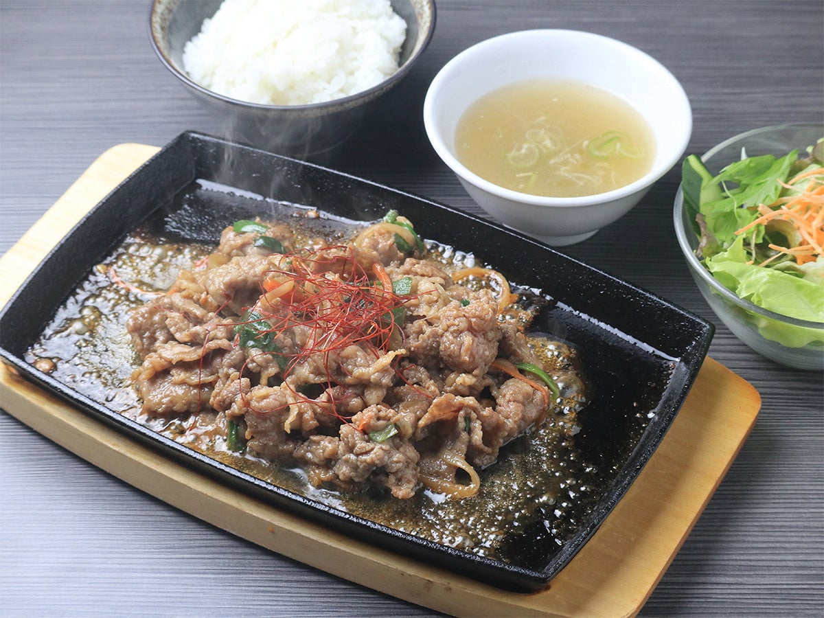 鉄板プルコギ定食