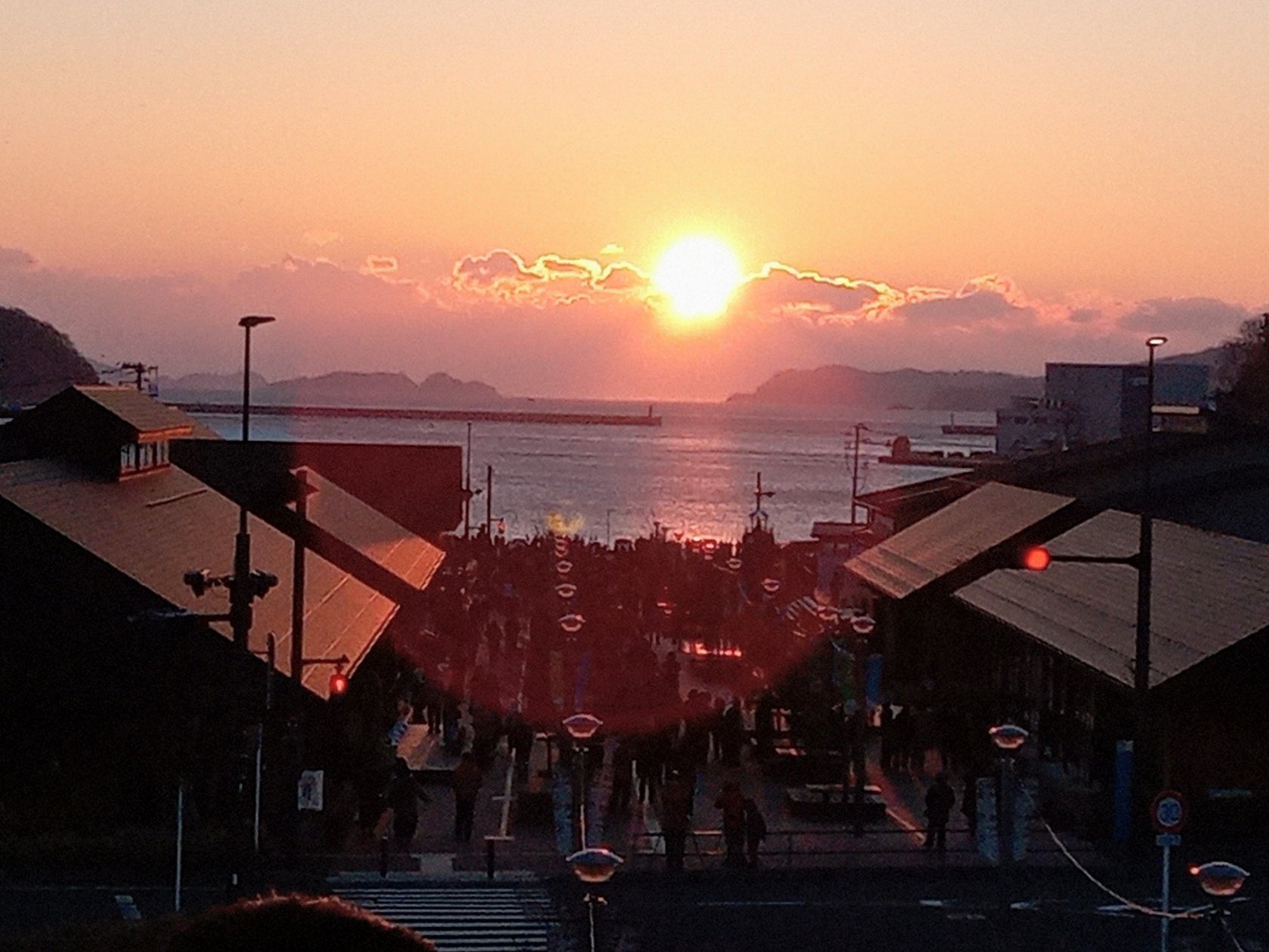 女川温泉ゆぽっぽ 初日の出イベント