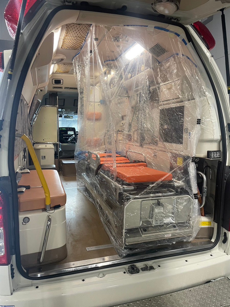 救急車に取り付けた場合