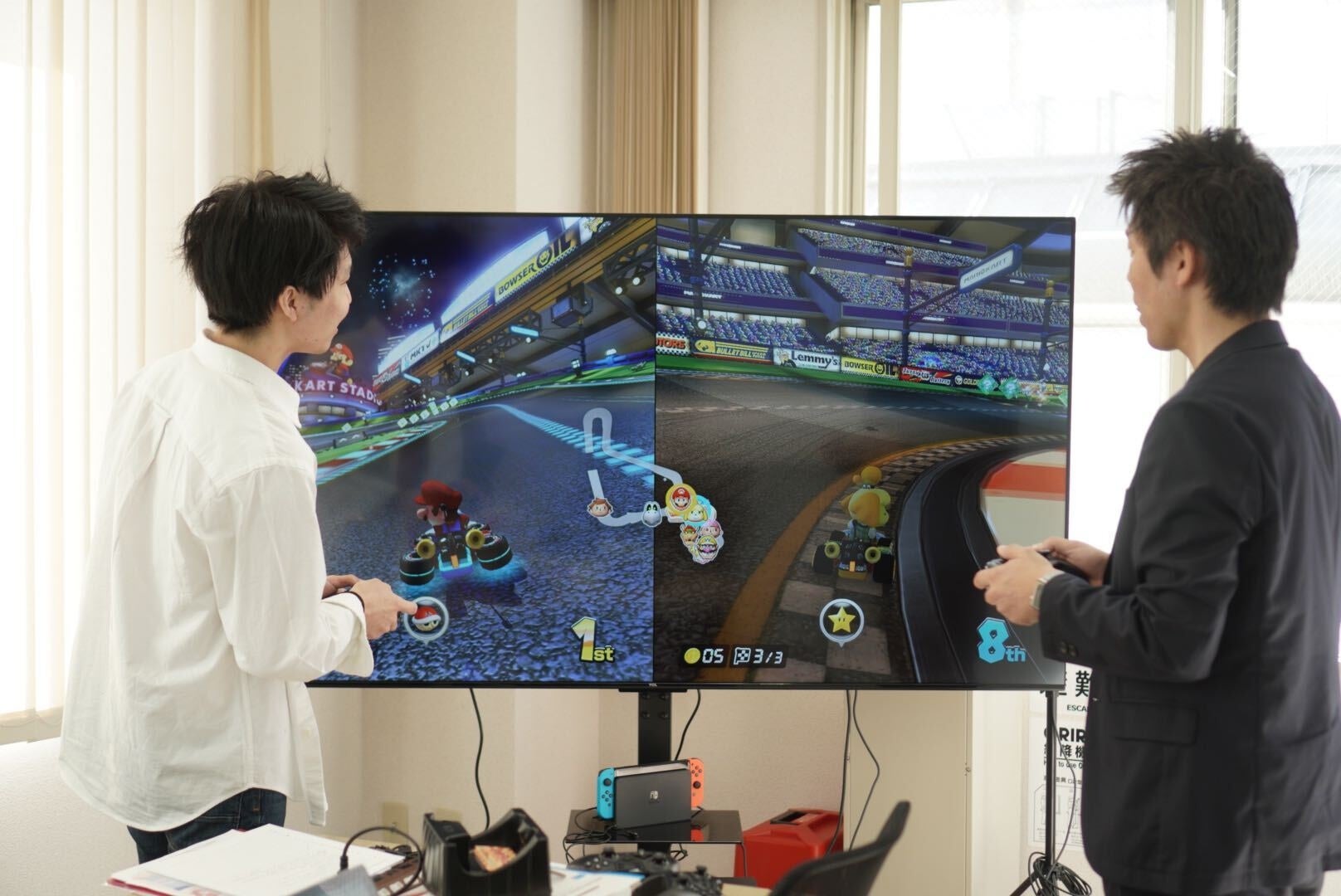 ニンテンドーSwitchを完備しています