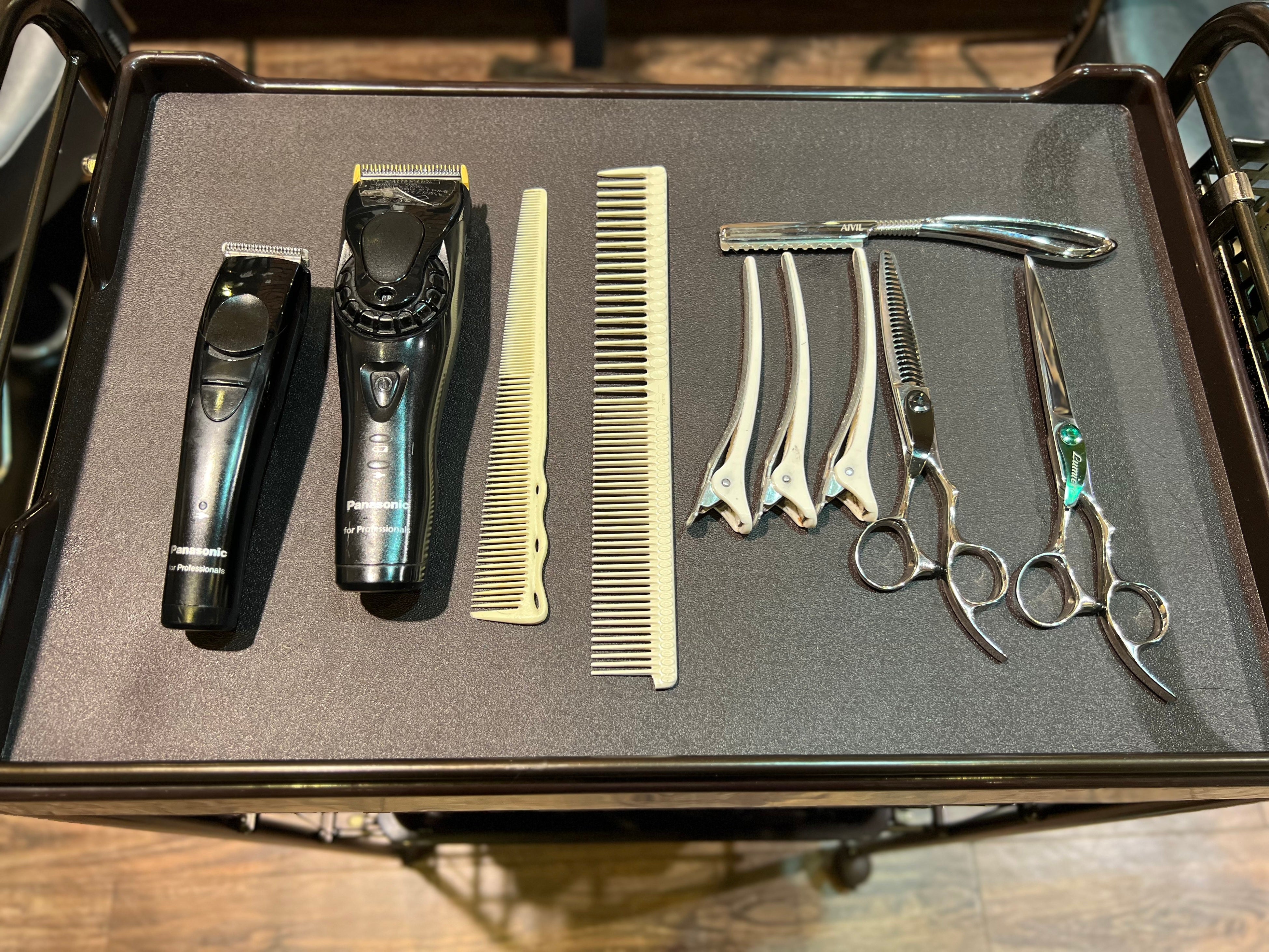 無駄がない作業のため道具をまとめる