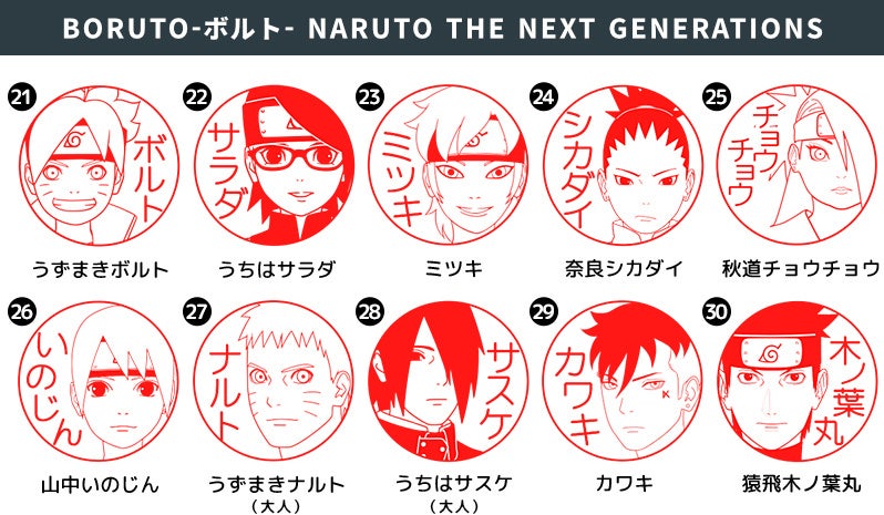 銀行登録ok Tvアニメ Naruto Boruto の33種類のキャラクターにいつでも会える Naruto Boruto はんこコレクション の予約受付開始 株式会社岡田商会のプレスリリース 銀行登録ok Tvアニメ Naruto Boruto の33種類のキャラクターにいつでも会える Naruto Boruto はんこコレクション の予約受付開始 株式会社岡田商会のプレスリリース