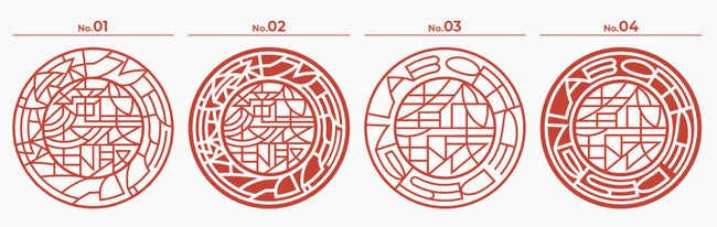 累計5,000本突破！図形と文字が融合したタイポグラフィはんこ