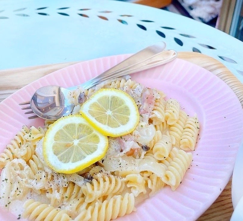 生絞りレモンパスタ