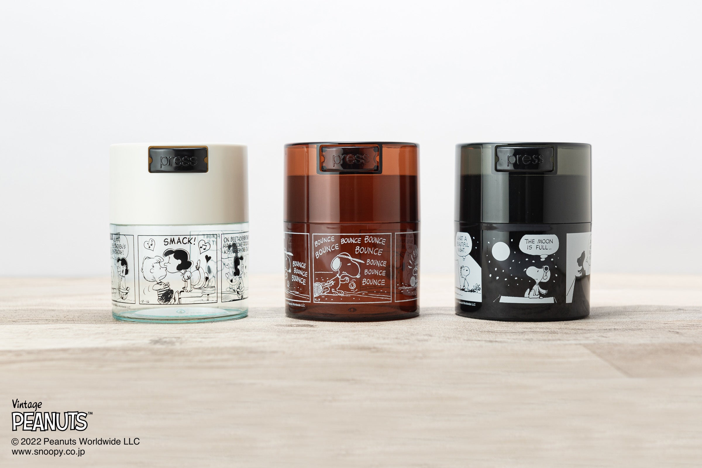 PEANUTS Tightvac コンテナ 0.29L