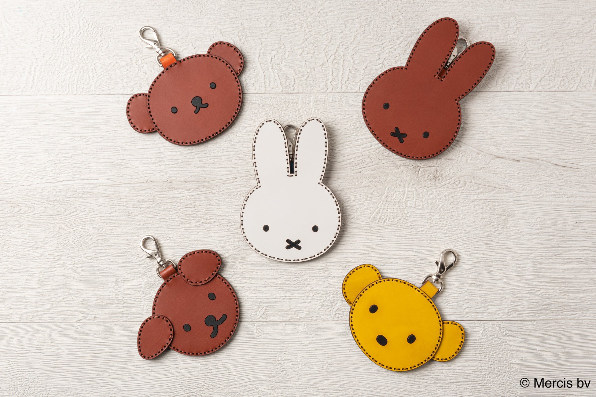 OJAGA DESIGN ミッフィー ミラーキーホルダー