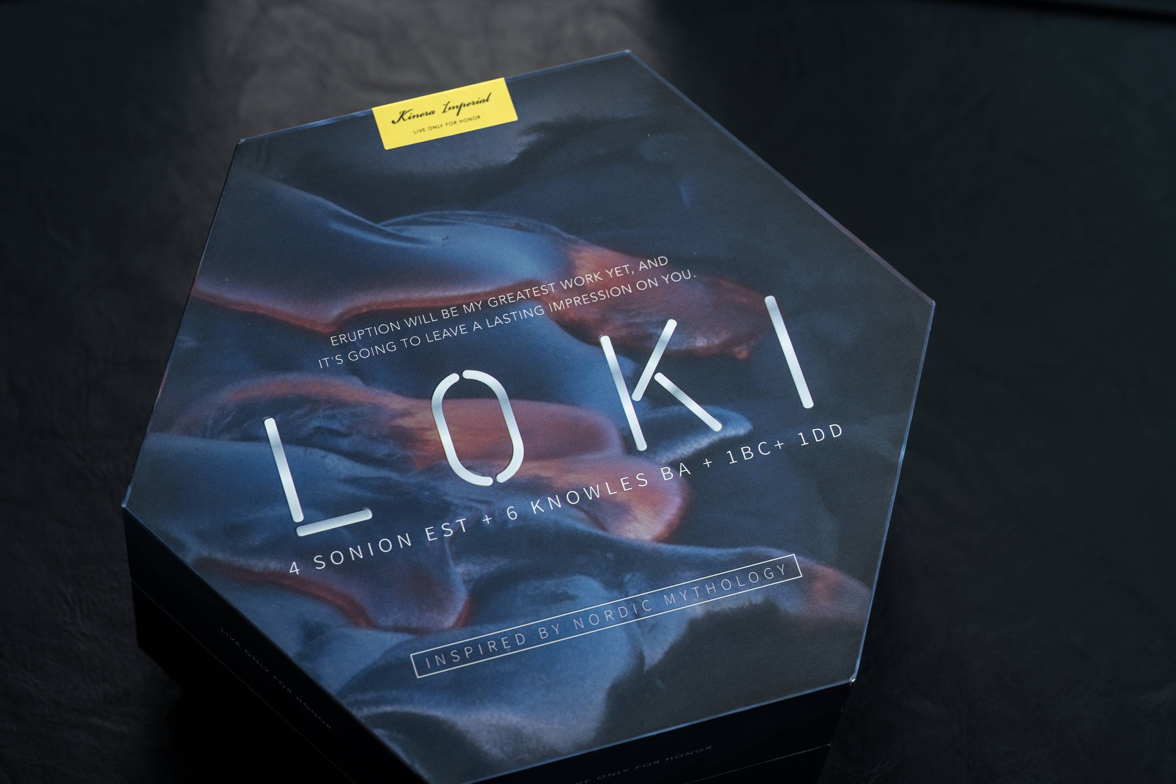 ★美品★ Kinera Imperial Loki Kinera Imperialよりイヤホンの⾰命的な製品：火の神の「Loki