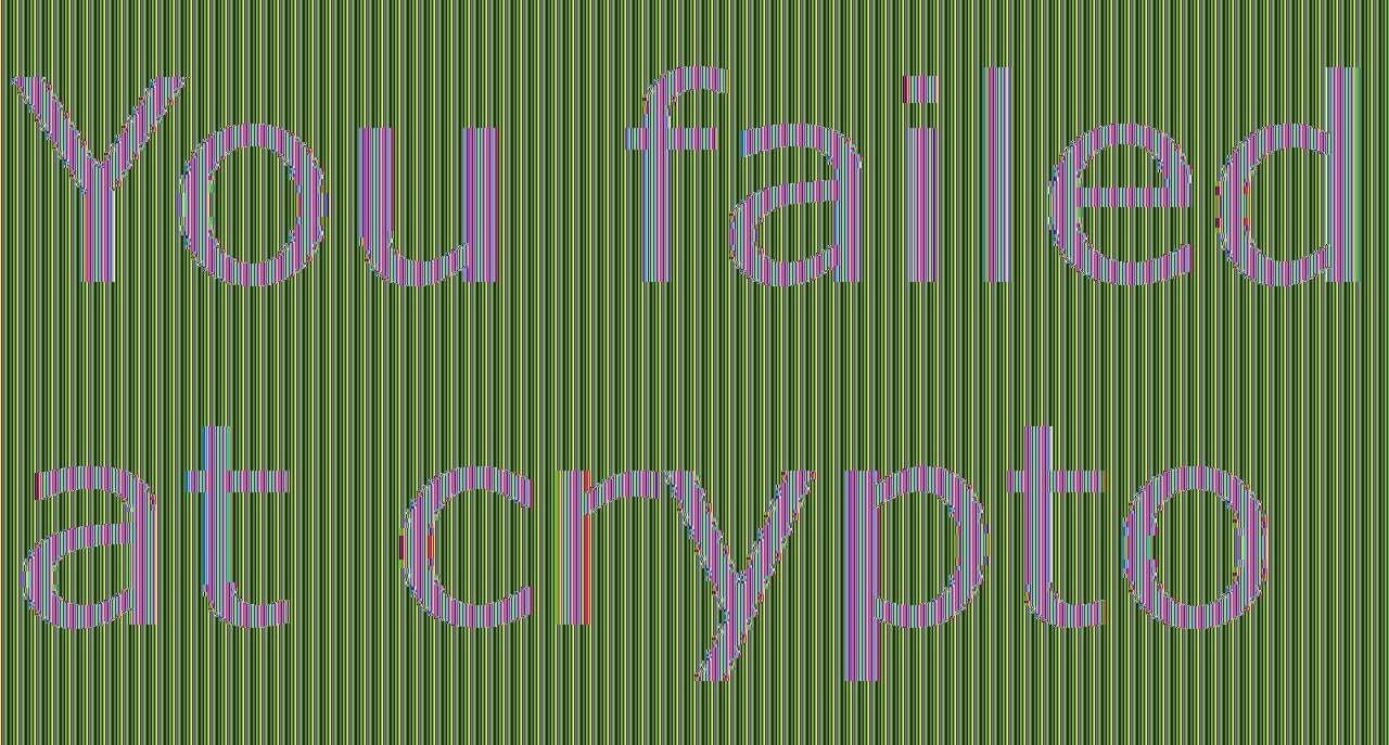 (実際の個々の画素の値は不明であるものの、実際の画像内容は容易に特定可能)