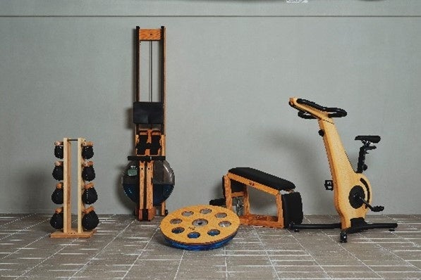 運動によるリフレッシュを促すフィットネスルーム（機器イメージ）