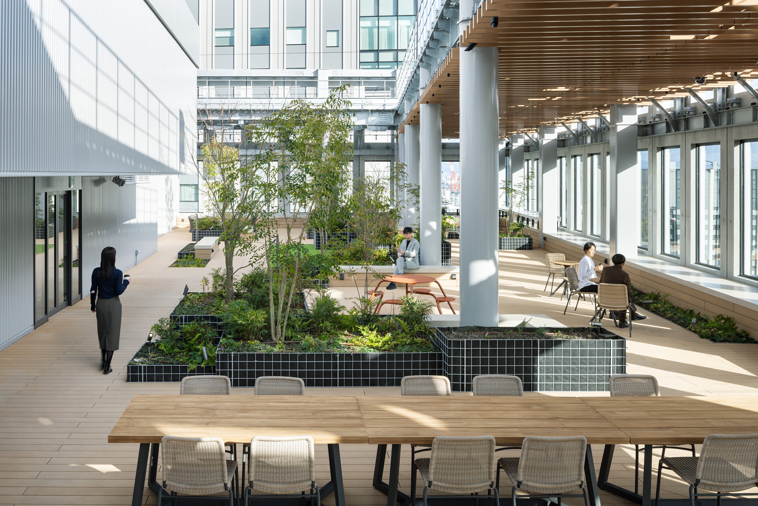 屋上テラス（入居者専用）