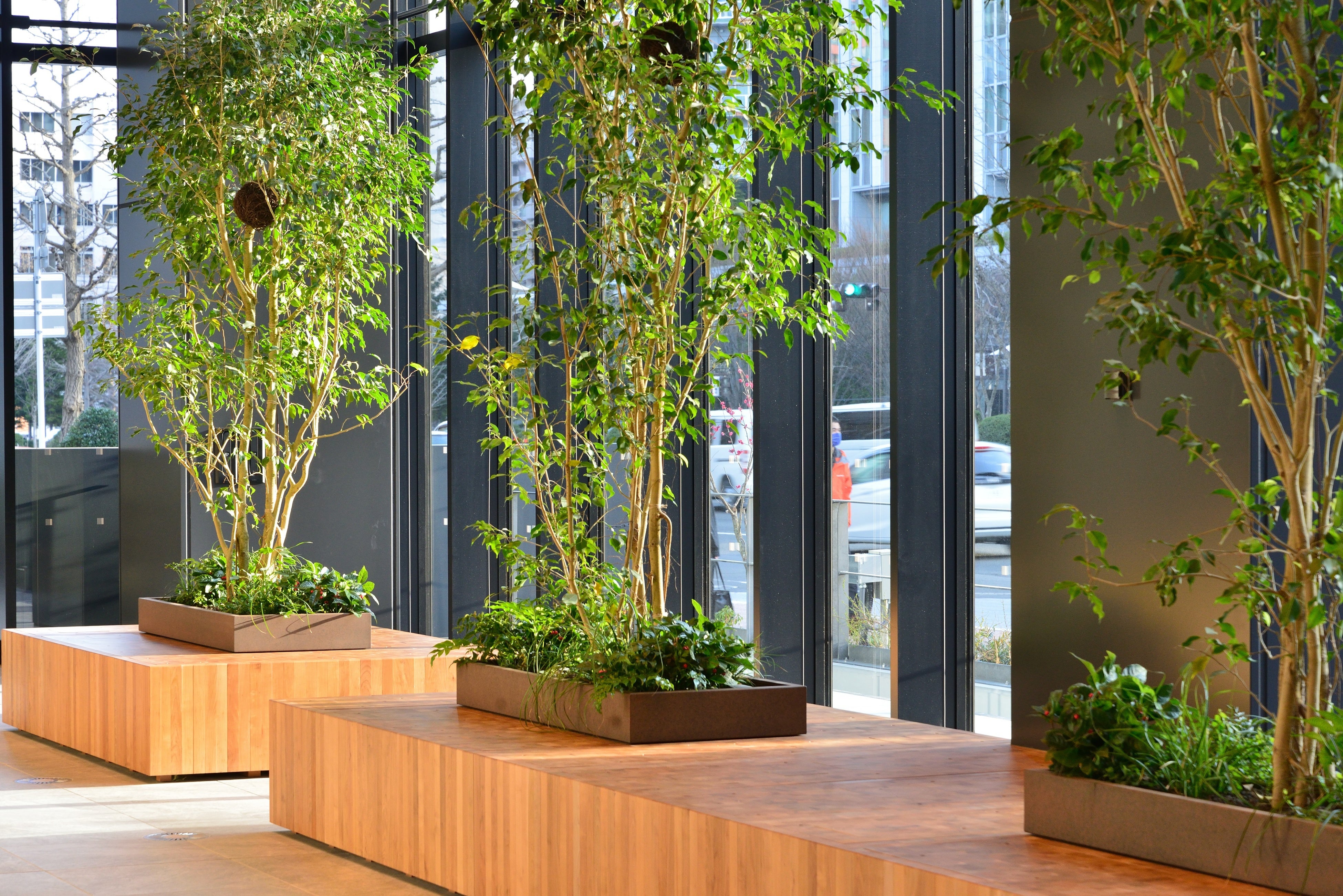 1階イノベーションスペース　 ベンチ型サウンドアート