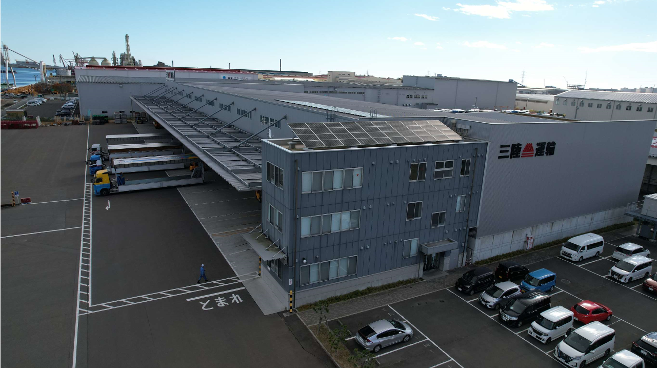 三陸運輸仙台港物流センター 現地①