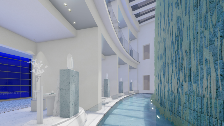 屋内参拝室　イメージ