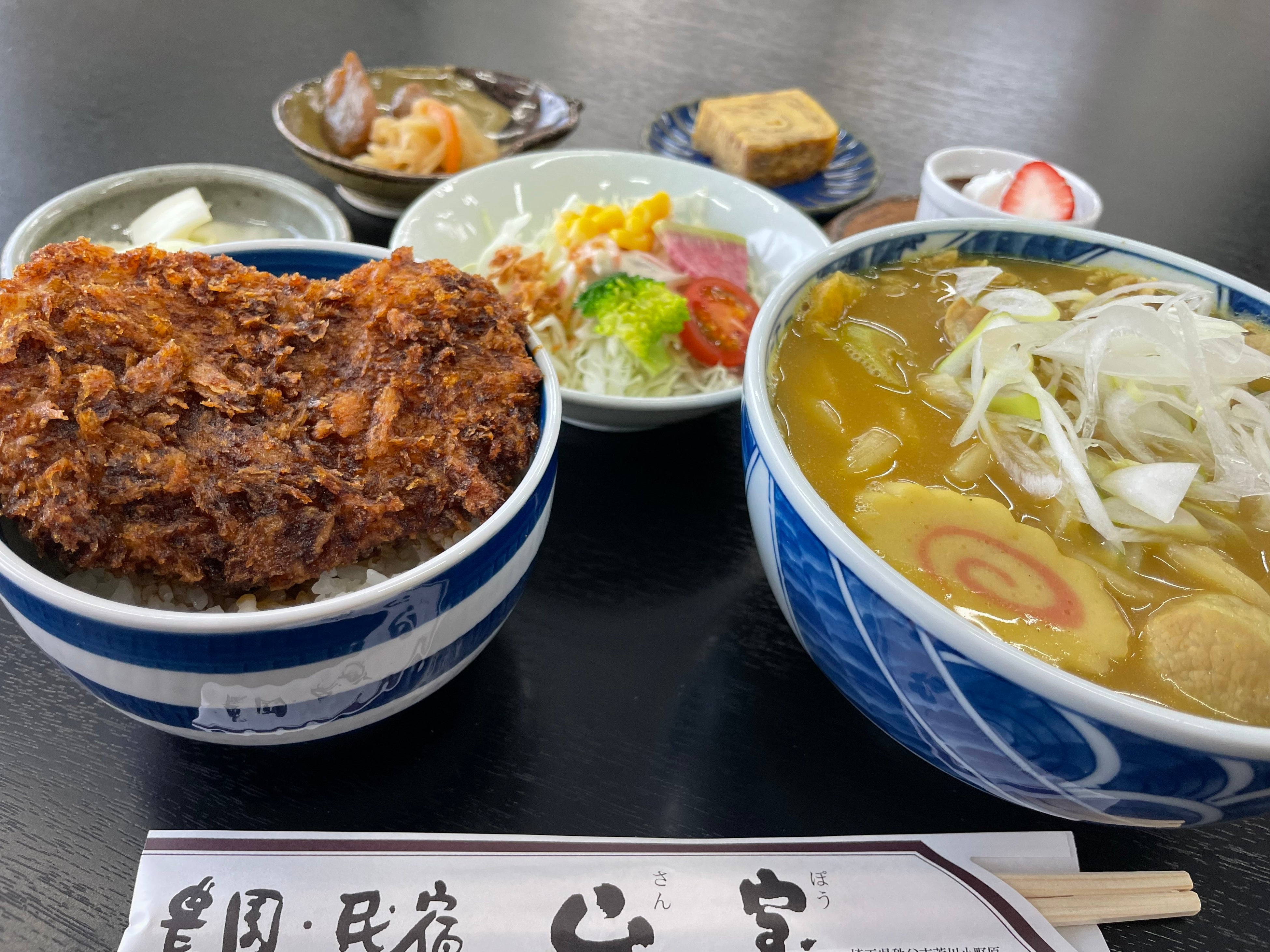 カレーうどんセット