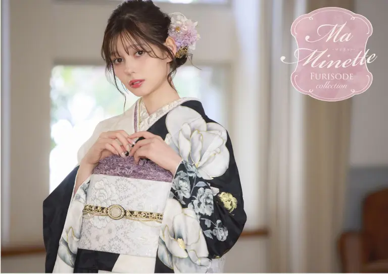 村上愛花モデル着用振袖を「#振袖gram」でレンタル開始