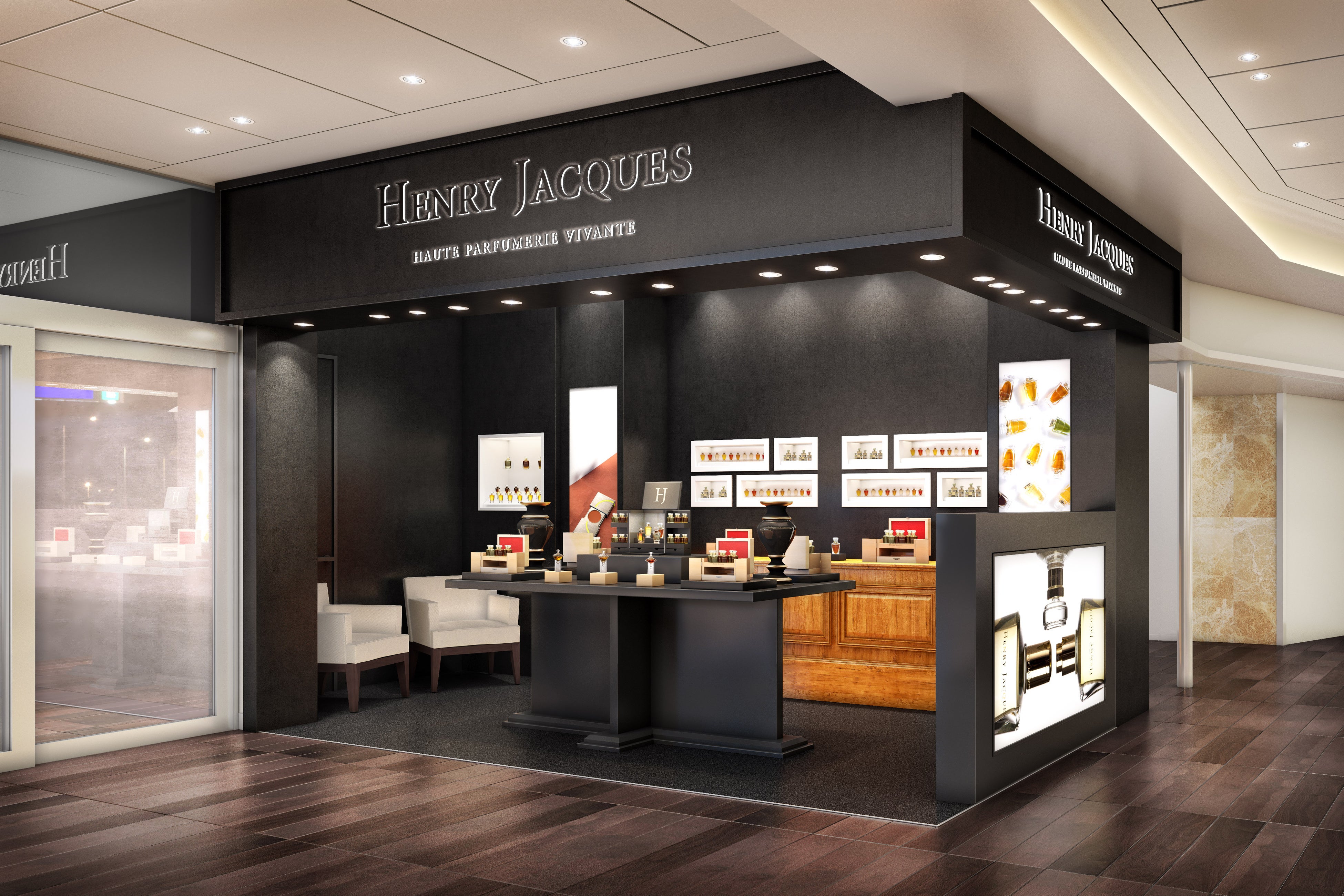 アンリ・ジャック ポップアップサロン